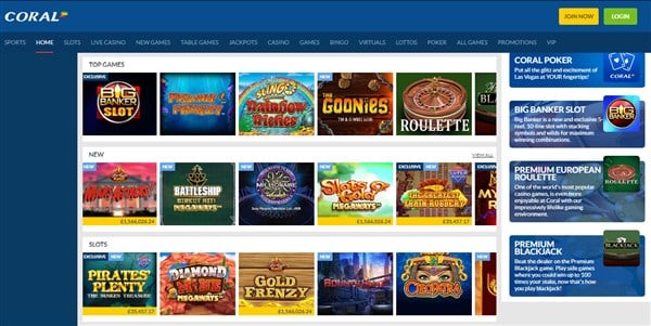 Coral Casino Review